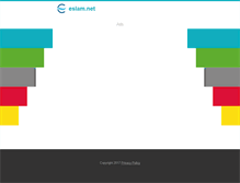 Tablet Screenshot of eslam.net